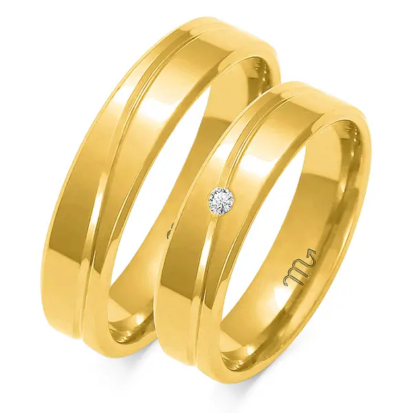 Obrączki ślubne - Wzór OG 64