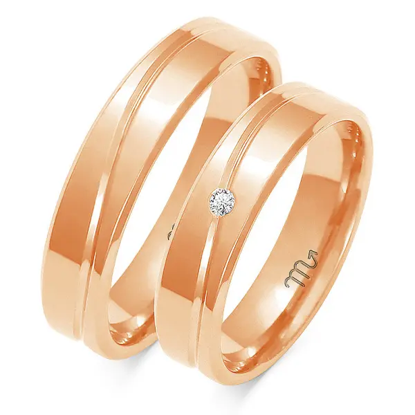 Obrączki ślubne - Wzór OG 64