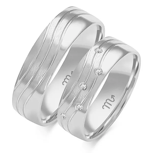 Obrączki ślubne - Wzór OG 86