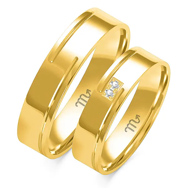 Obrączki ślubne - Wzór OG 94