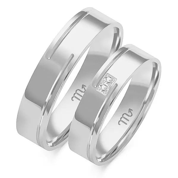 Obrączki ślubne - Wzór OG 94