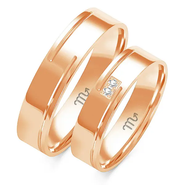 Obrączki ślubne - Wzór OG 94