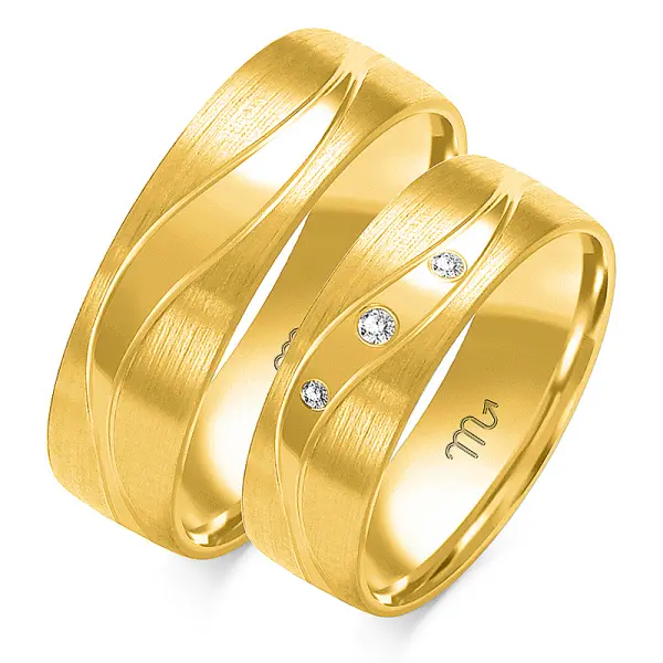 Obrączki ślubne - Wzór OG 95