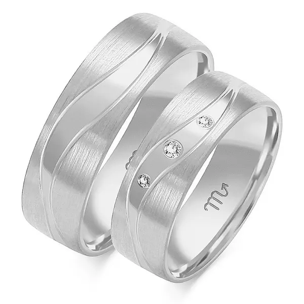 Obrączki ślubne - Wzór OG 95