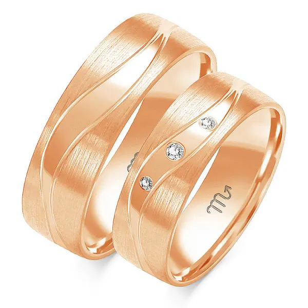 Obrączki ślubne - Wzór OG 95