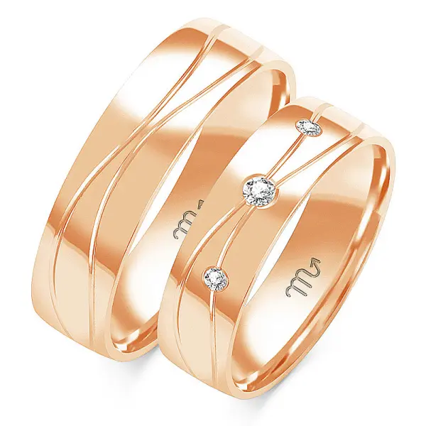 Obrączki ślubne - Wzór OG 96