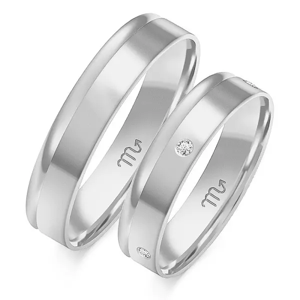 Obrączki ślubne - Wzór OZB 129