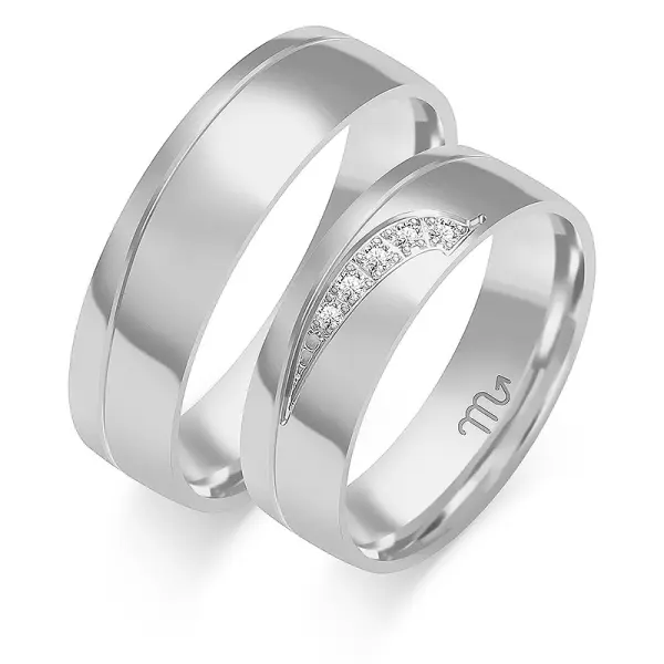 Obrączki ślubne - Wzór OZB 12