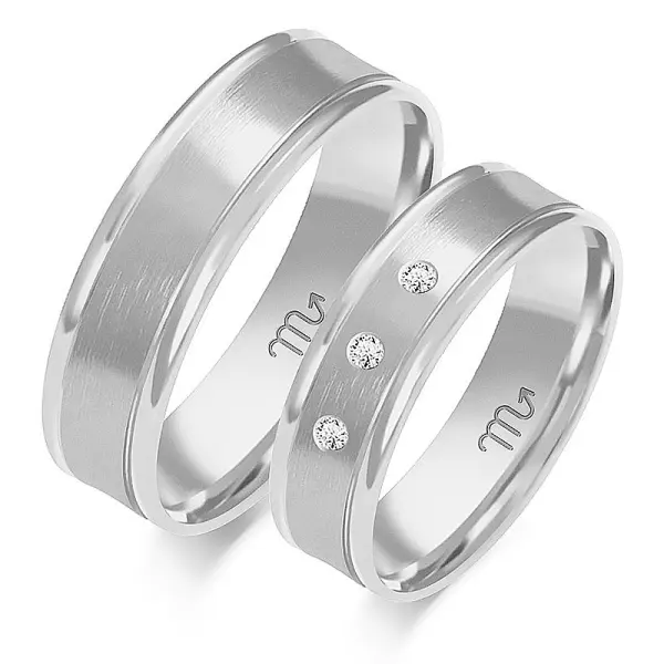 Obrączki ślubne - Wzór OZB 23