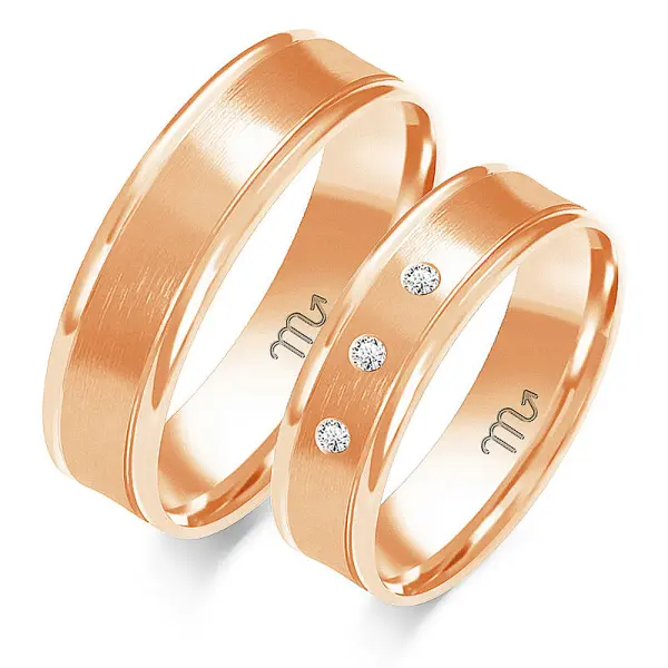 Obrączki ślubne - Wzór OZB 23