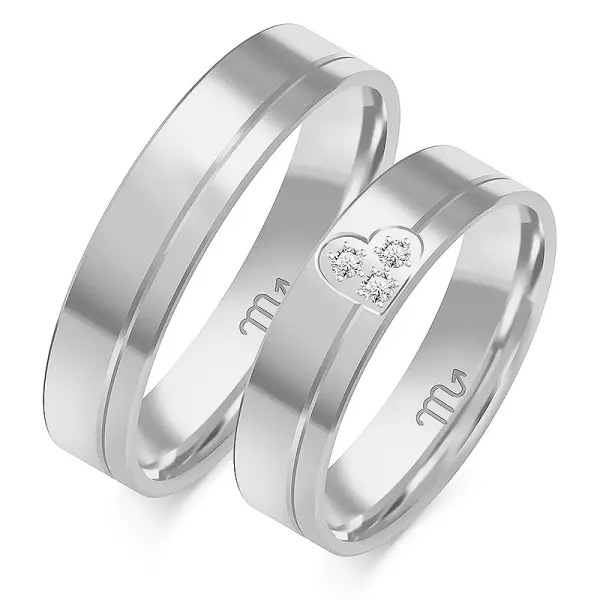 Obrączki ślubne - Wzór OZB 352