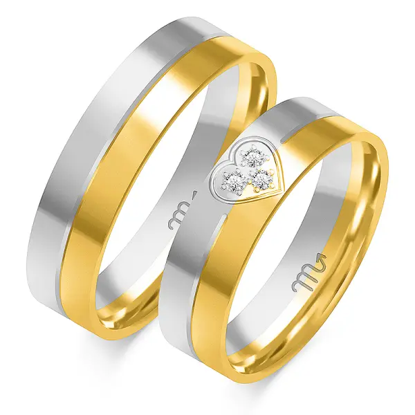 Obrączki ślubne - Wzór OZB 353