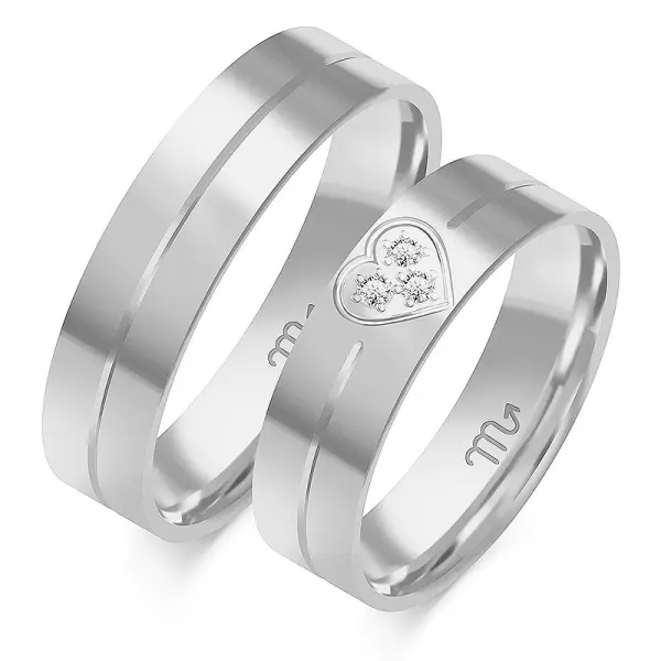 Obrączki ślubne - Wzór OZB 353