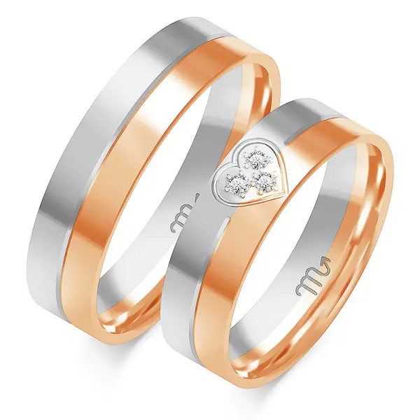 Obrączki ślubne - Wzór OZB 353