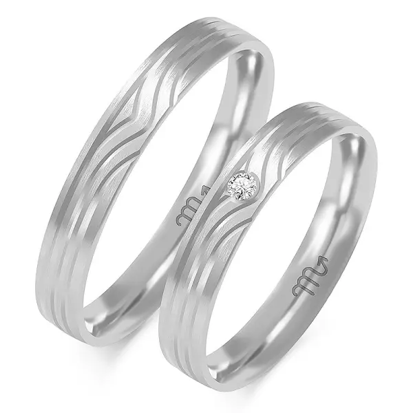 Obrączki ślubne - Wzór OZB 367