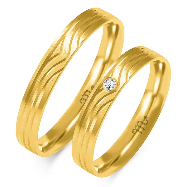 Obrączki ślubne - Wzór OZB 367