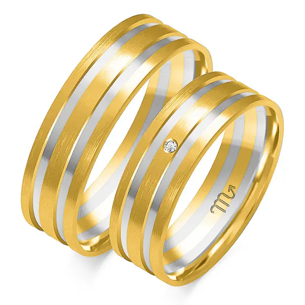 Obrączki ślubne - Wzór OZB 63