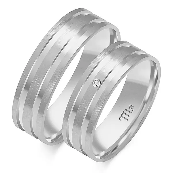 Obrączki ślubne - Wzór OZB 63