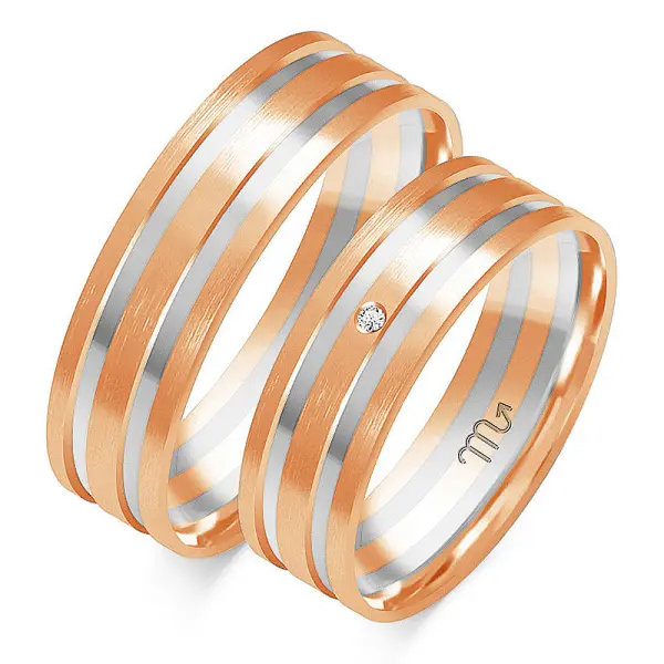 Obrączki ślubne - Wzór OZB 63