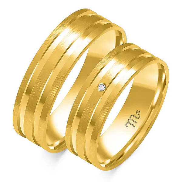 Obrączki ślubne - Wzór OZB 63