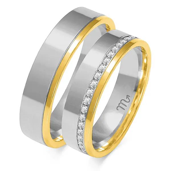 Obrączki ślubne - Wzór OZB 65