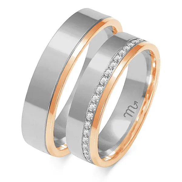 Obrączki ślubne - Wzór OZB 65