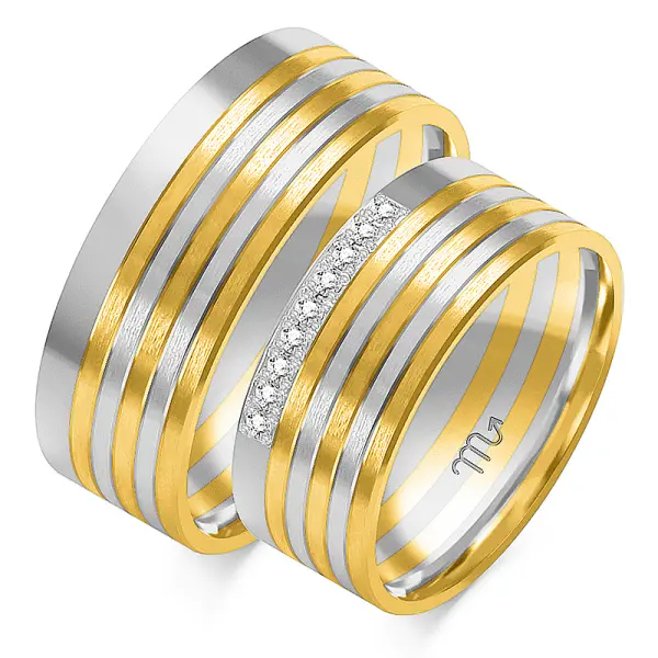 Obrączki ślubne - Wzór OZB 69