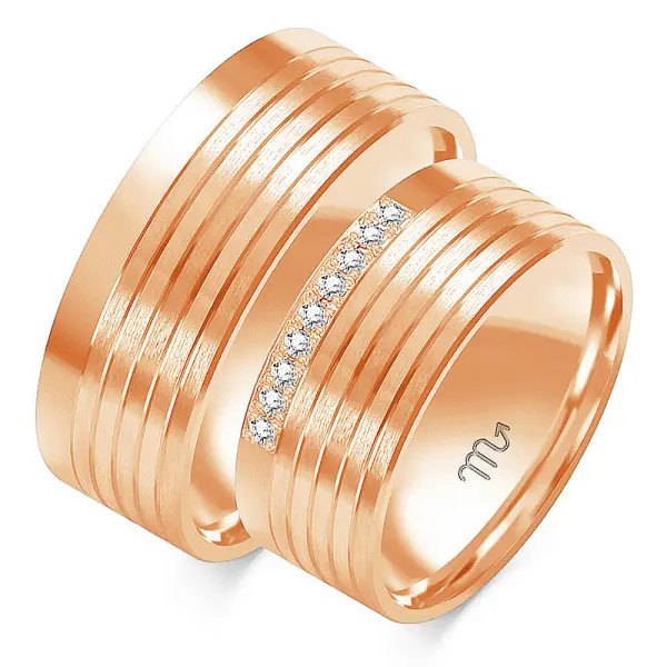 Obrączki ślubne - Wzór OZB 69