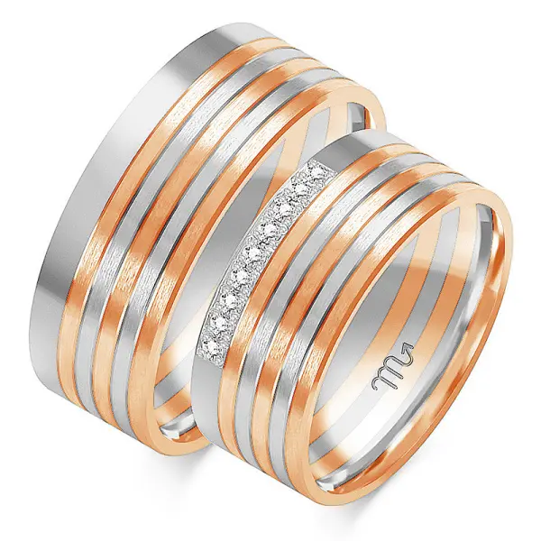 Obrączki ślubne - Wzór OZB 69