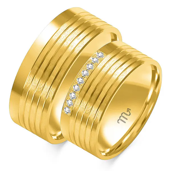 Obrączki ślubne - Wzór OZB 69