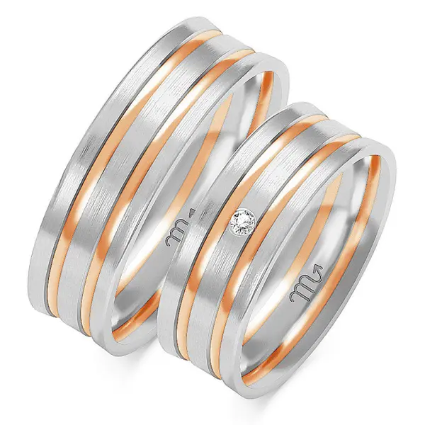 Obrączki ślubne - Wzór OZB 73