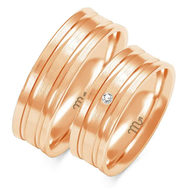 Obrączki ślubne - Wzór OZB 73