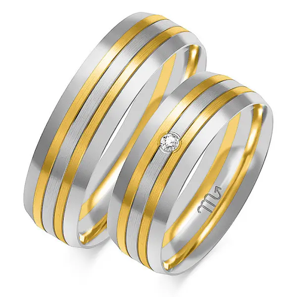 Obrączki ślubne - Wzór OZB 74