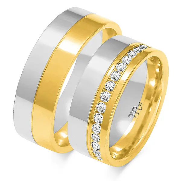 Obrączki ślubne - Wzór OZB 91