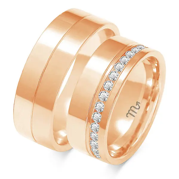 Obrączki ślubne - Wzór OZB 91