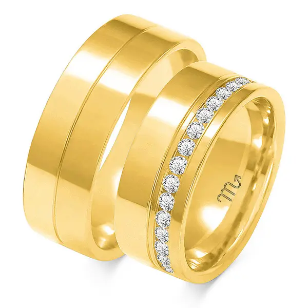 Obrączki ślubne - Wzór OZB 91