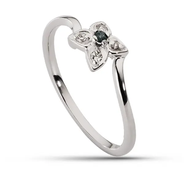 Pierścionek z brylantem - AZ0019