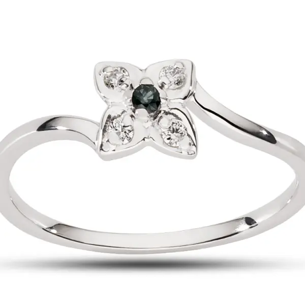 Pierścionek z brylantem - AZ0019