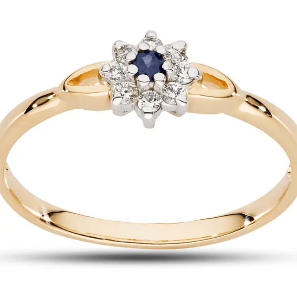 Pierścionek z brylantem - Wzór AZ0023