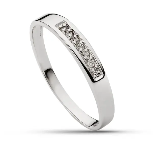 Pierścionek z brylantem - Wzór AZ0033