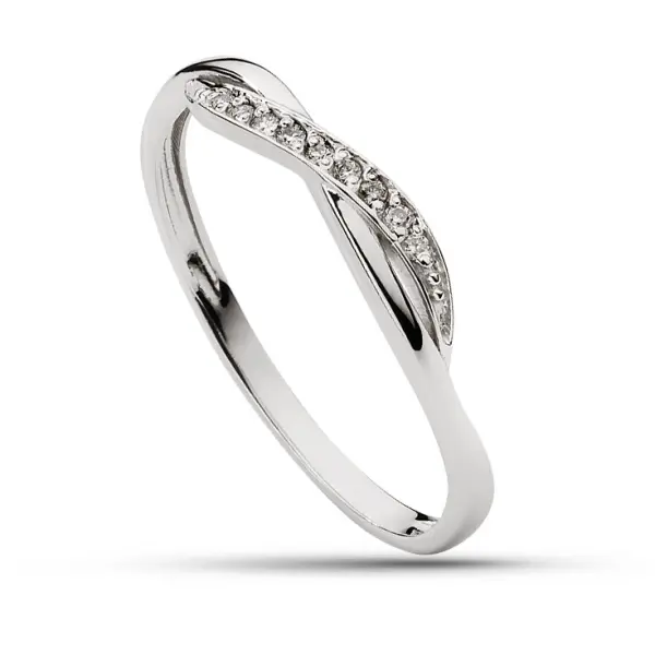 Pierścionek z brylantem - Wzór AZ0031