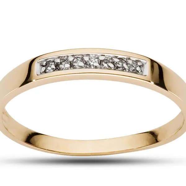 Pierścionek z brylantem - Wzór AZ0034