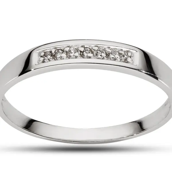 Pierścionek z brylantem - Wzór AZ0033