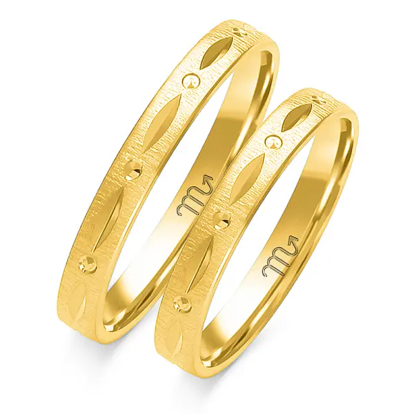 Obrączki ślubne - Wzór OG 37