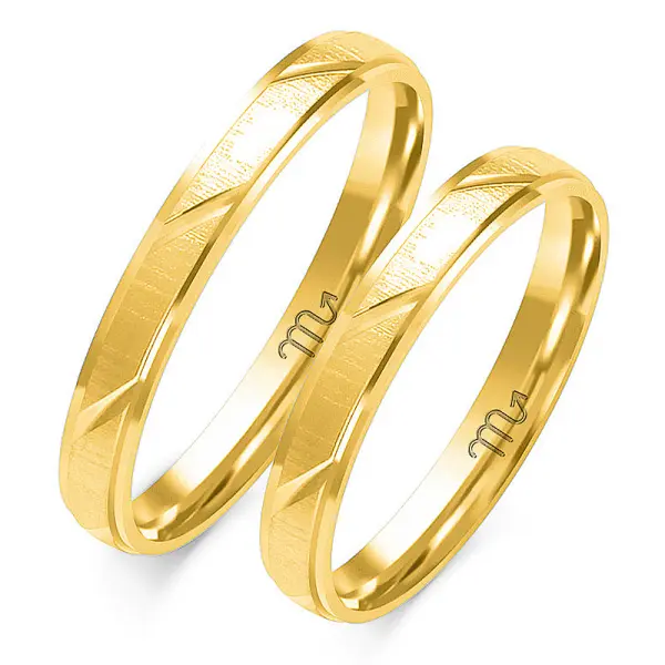 Obrączki ślubne - Wzór OG 39