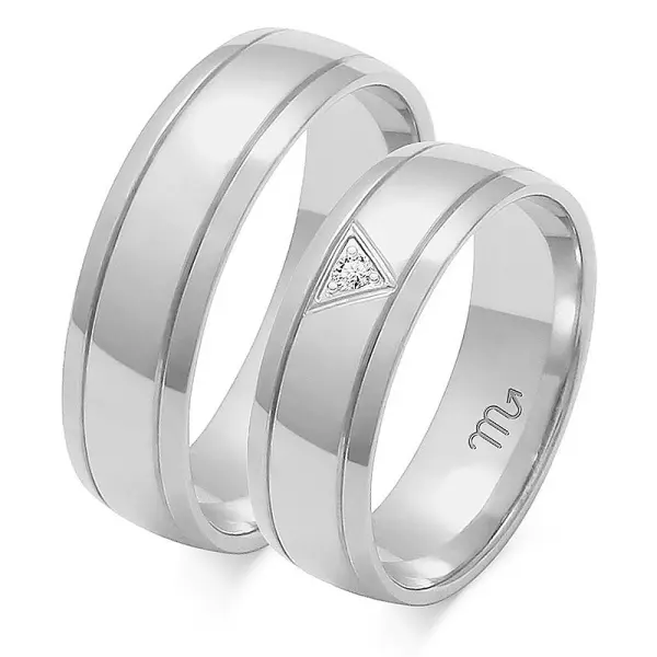 Obrączki ślubne - Wzór OZB 37