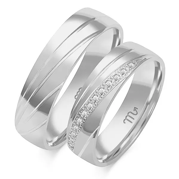 Obrączki ślubne - Wzór OG 156