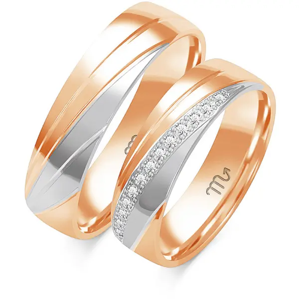 Obrączki ślubne - Wzór OG 156