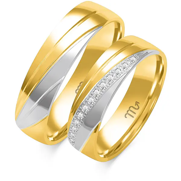 Obrączki ślubne - Wzór OG 156