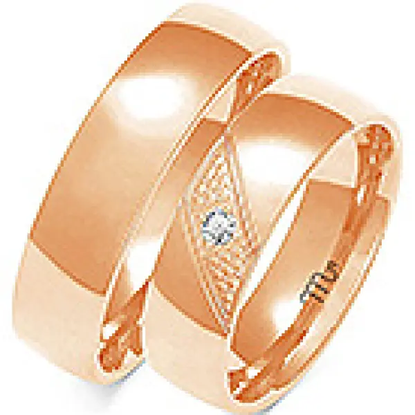 Obrączki ślubne - Wzór OG 220